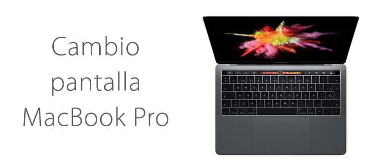 Cambia la pantalla y corrige el defecto de MacBook Pro