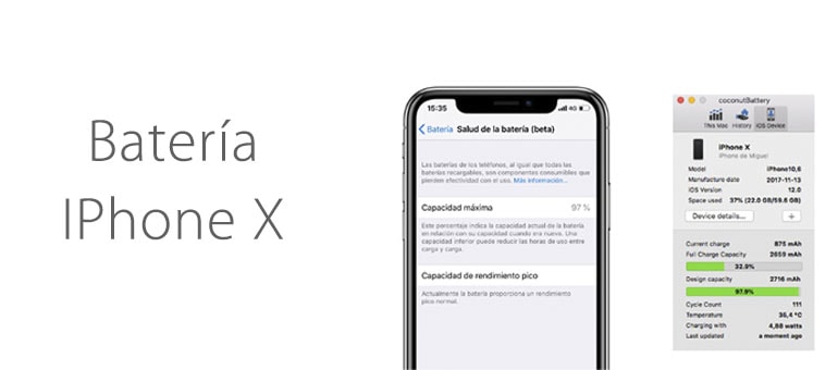 ¿Es recomendable cambiar la batería de iPhone X?
