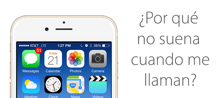 Reparar iPhone 6 si no suena cuando llaman