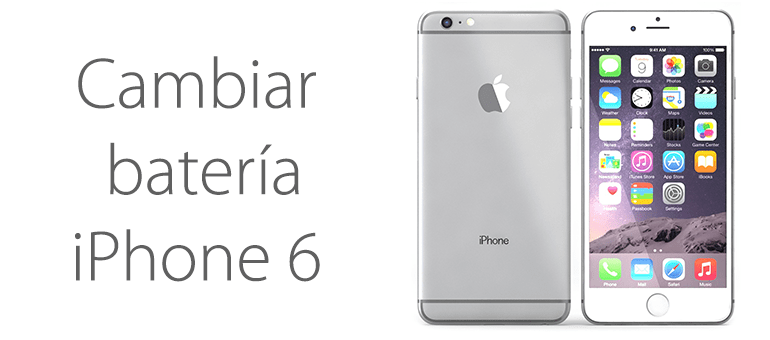 Si iPhone 6 no carga, puede que la batería esté estropeada