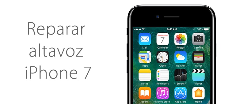 ¿Notas que tu dispositivo no suena como antes? Arregla el altavoz de tu iPhone 7 en un servicio técnico especializado.