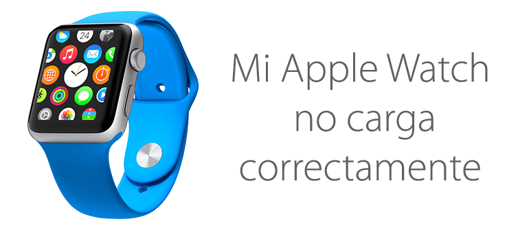 Repara tu Apple Watch si no carga la batería