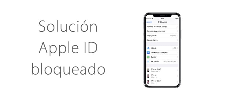 solucion id apple bloqueado