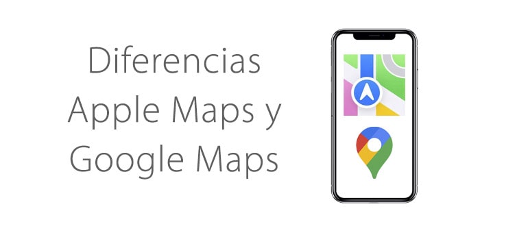 diferencias entre google maps y apple maps