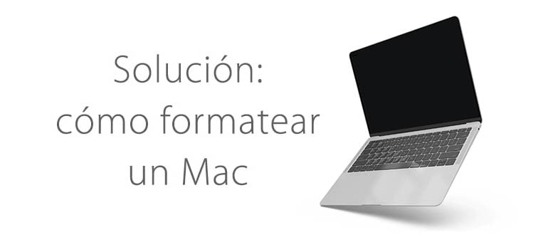 como formatear mac