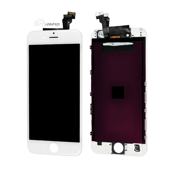 Herramientas y Pegatina Adhesiva impermeable Trop Saint® Pantalla Negra Para iPhone 6S Kit de reparación LCD con Guía 