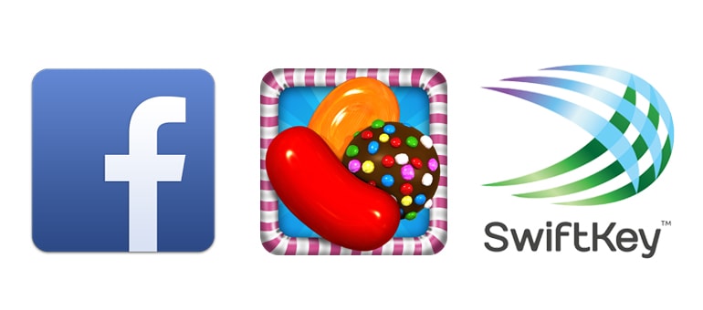 Facebook, Candy Crush y Swiftkey líderes en App Store