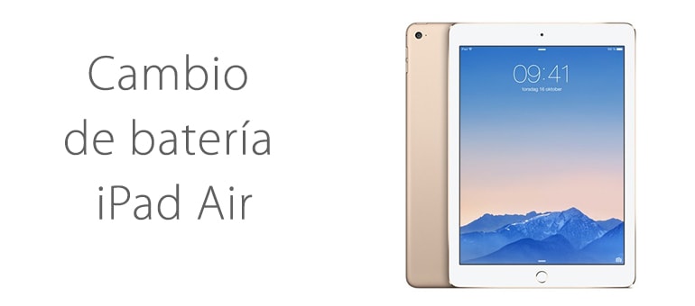 cambiar la batería de ipad air ifixrapid servicio tecnico apple