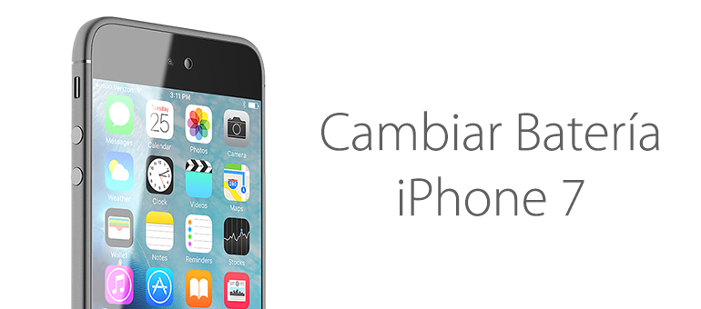 cambiar bateria iphone 7 servicio tecnico apple