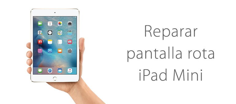 Cambiar el cristal roto de tu iPad Mini con iFixRapid