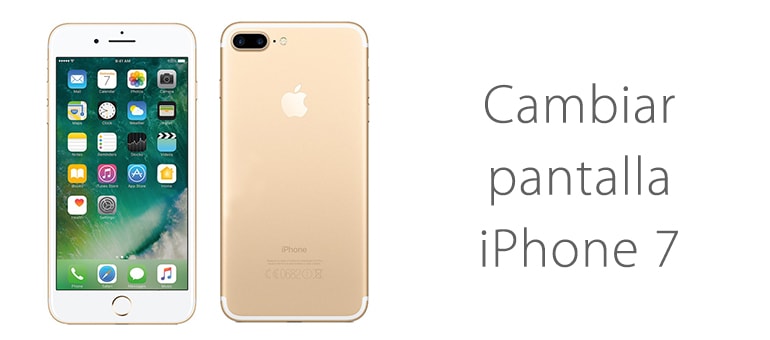 Cambiar la pantalla de iPhone 7 Plus