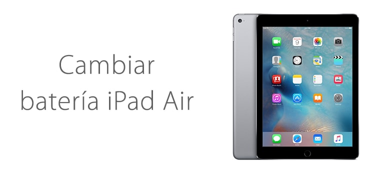 cambio de bateria ipad air si no carga