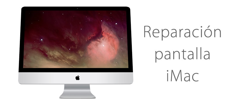 Reparar la pantalla de iMac si tiene líneas verticales de colores