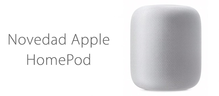 HomePod el nuevo altavoz presentado por Apple