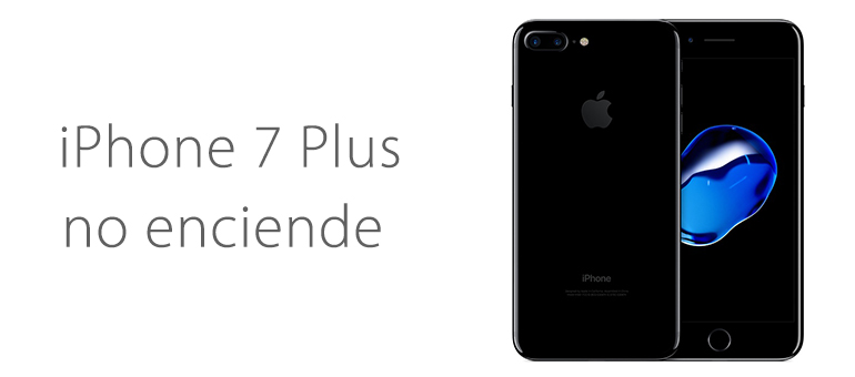 Solución para la pantalla en negro de iPhone 7 Plus