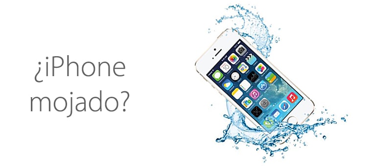¿Se te ha mojado el iPhone y crees que no tiene solución?
