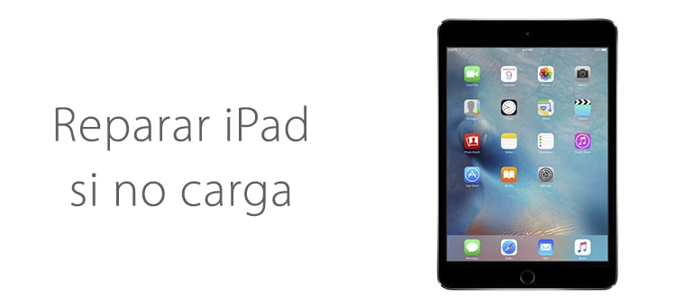 Cambiar batería de iPad si no carga correctamente 