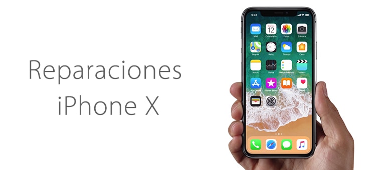 Reparar la pantalla rota de iPhone X 