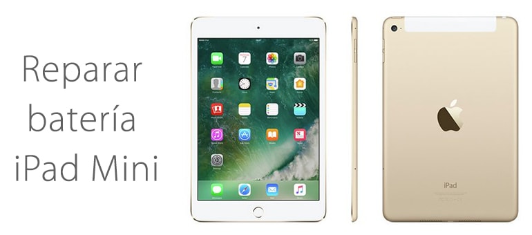 iPad Mini no carga, ¿Se puede cambiar la batería?