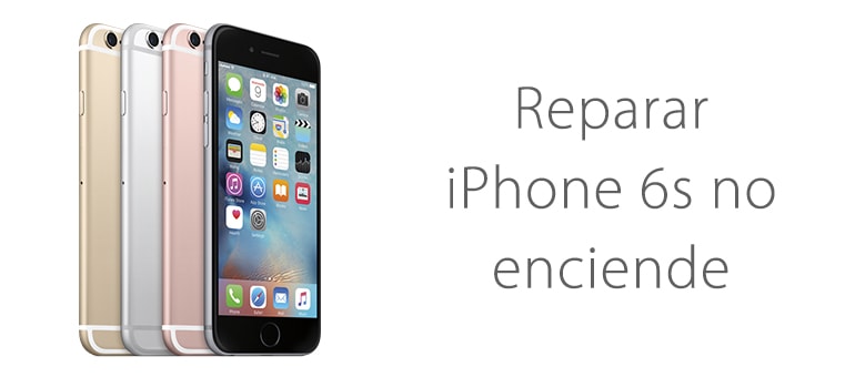 Reparar iPhone 6s no enciende o no carga