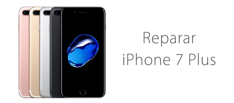 Cambiar cristal roto de iPhone 7 Plus 