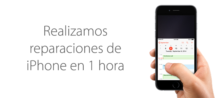 Reparaciones de iPhone en 1 hora en Madrid