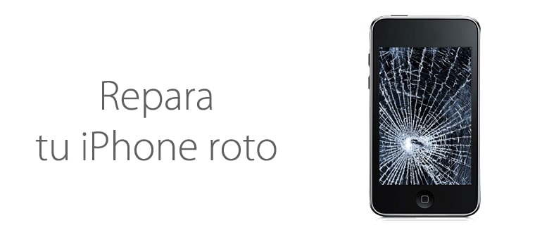 ¿Quieres reparar tu iPhone roto?