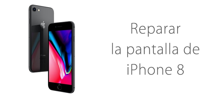 Cambiar la pantalla rota de iPhone 8 en ifixrapid servicio tecnico apple