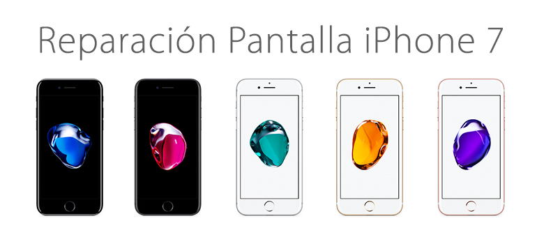 reparar pantalla rota iphone 7 ifixrapid