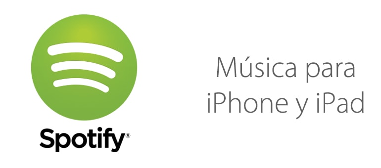 Música gratuita en Spotify para iPhone y iPad 